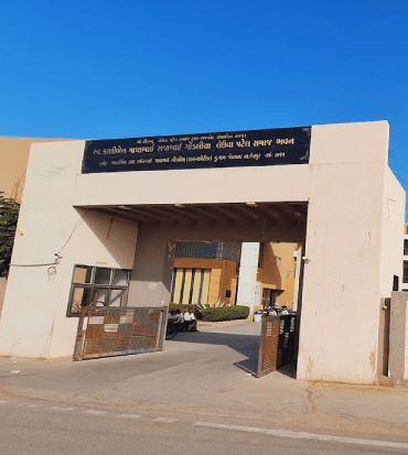 Entrance of Saurashtra Leuva Patel Samaj Bhavan